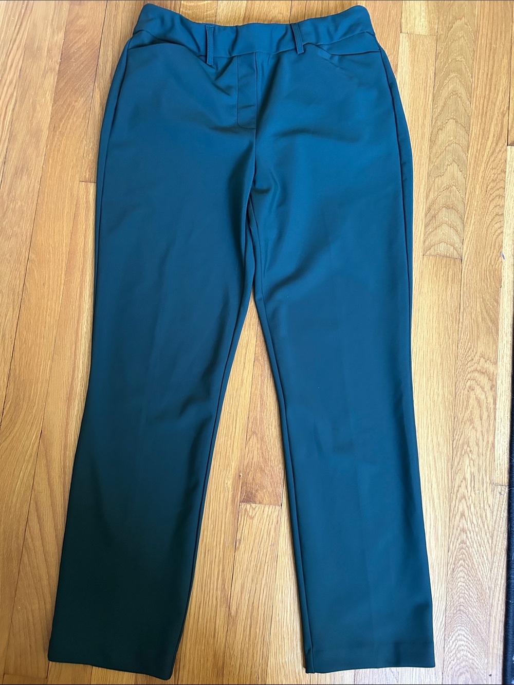 Christian Siriano Forest green Straight-Leg Trousers